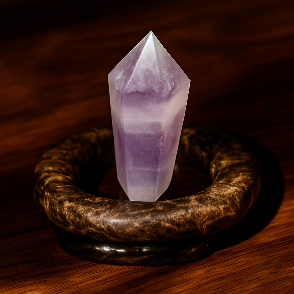 ByLuva Amethyst Tower Point – Spiritual Clarity, Intuition & Crown Chakra Healing