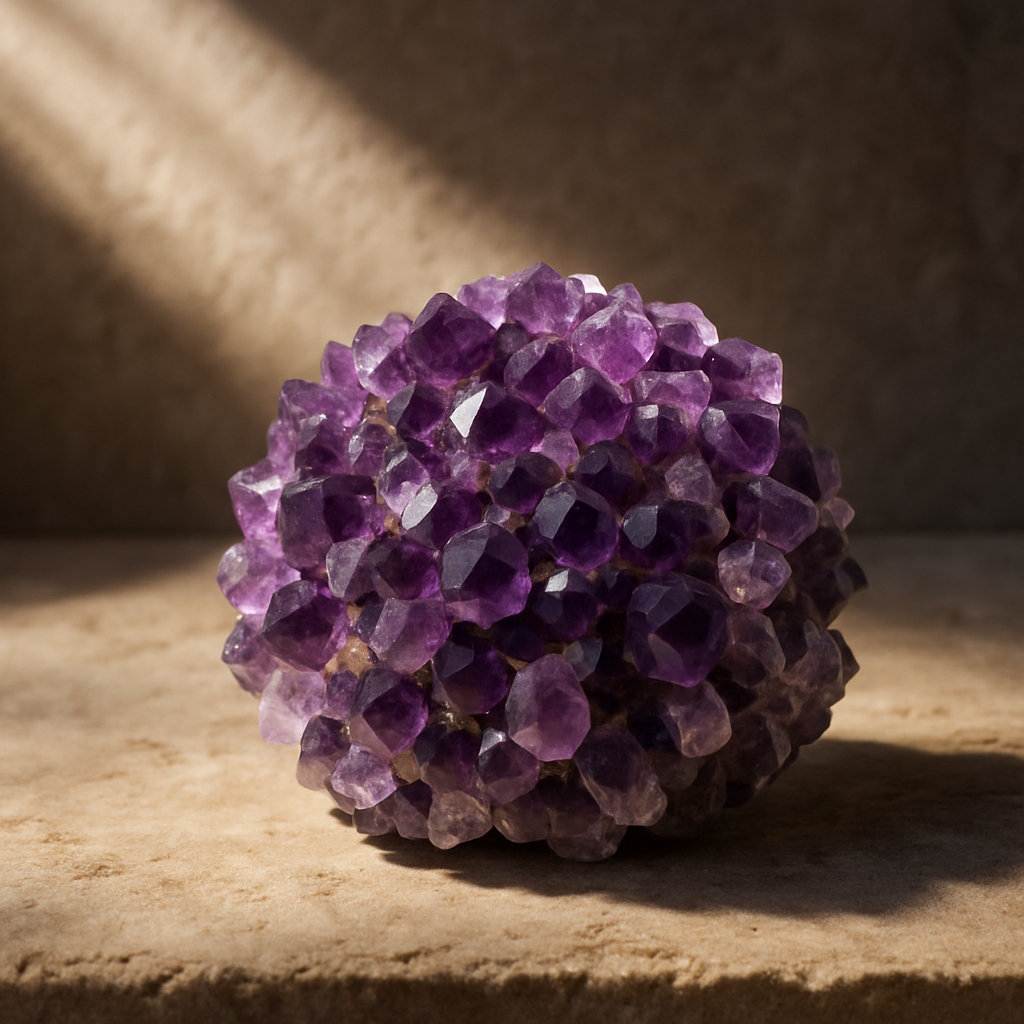 ByLuva Amethyst Crystal – Natural Protection & Peace