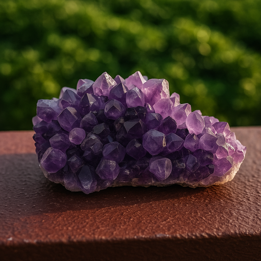 ByLuva Mini Amethyst Crystal Cluster – Small Size for Energy Cleansing & Inner Calm